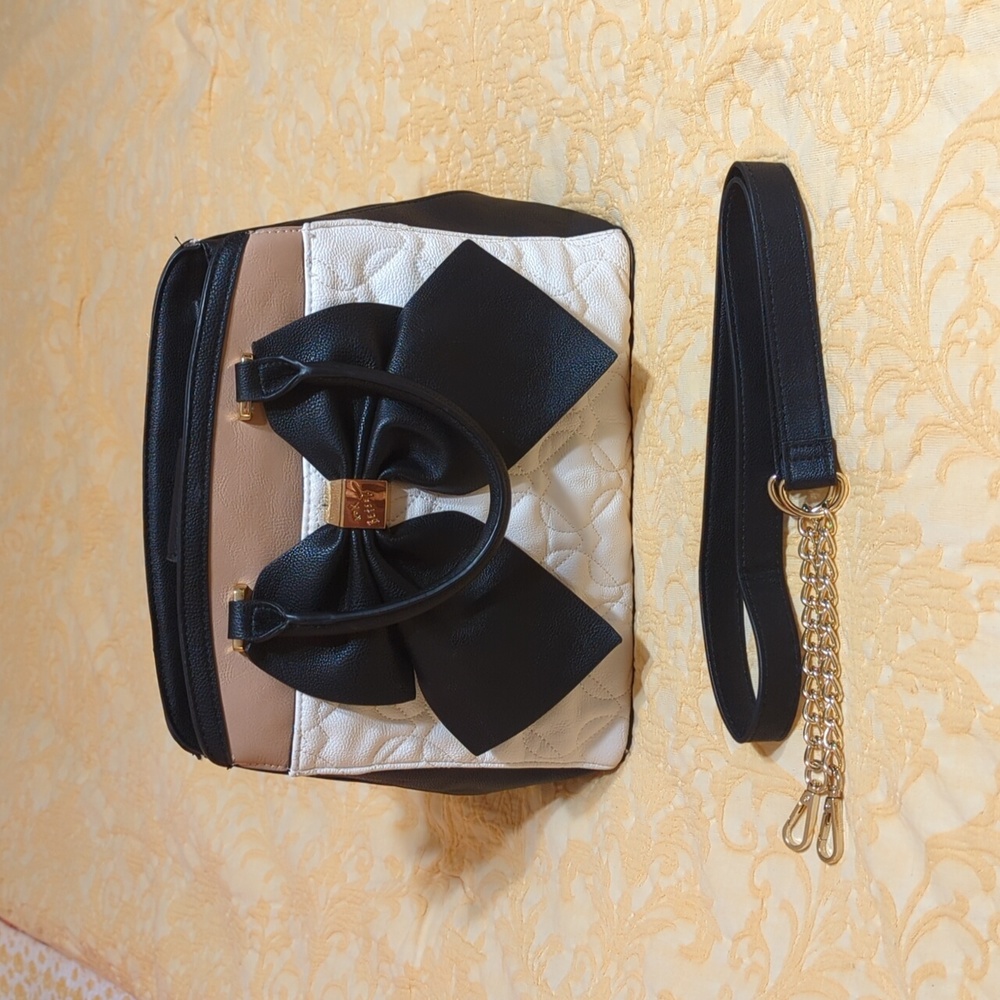 Betsey Johnson Satchel Like New